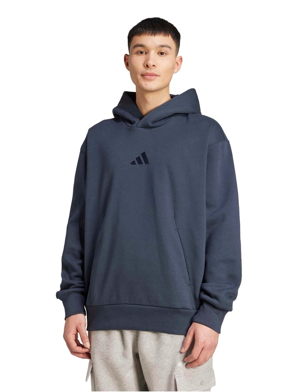 NWT Adidas ALL SZN Fleece Hoodie Men’s XL Aurora Ink